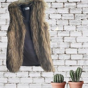 Faux Fur Vest